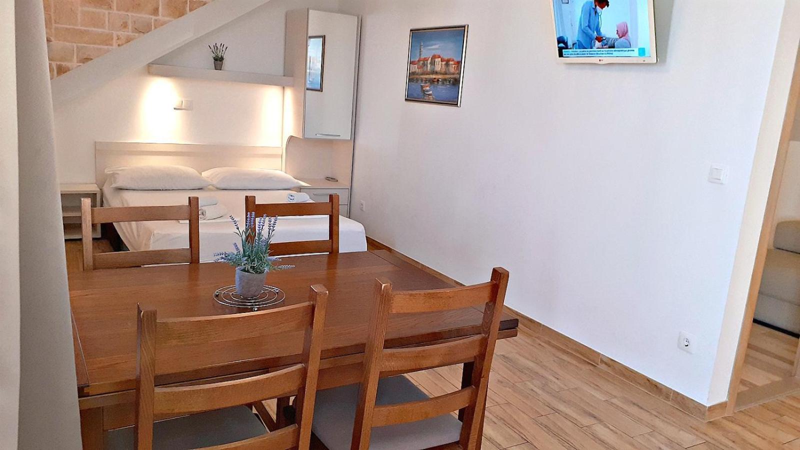 Apartments Villa Bonaca Baška Voda Rum bild